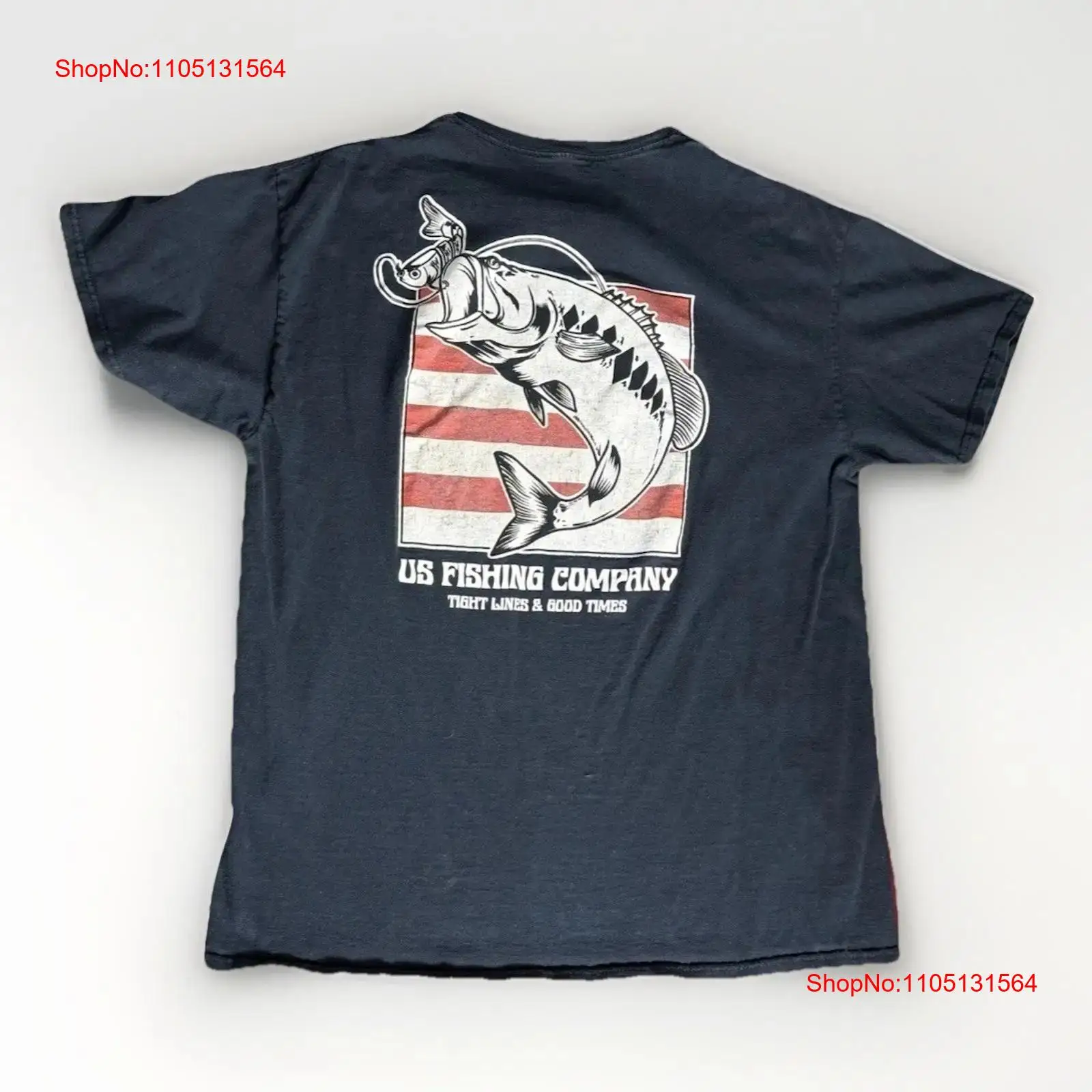 Fishing Line - US Fishing Co T Shirt L