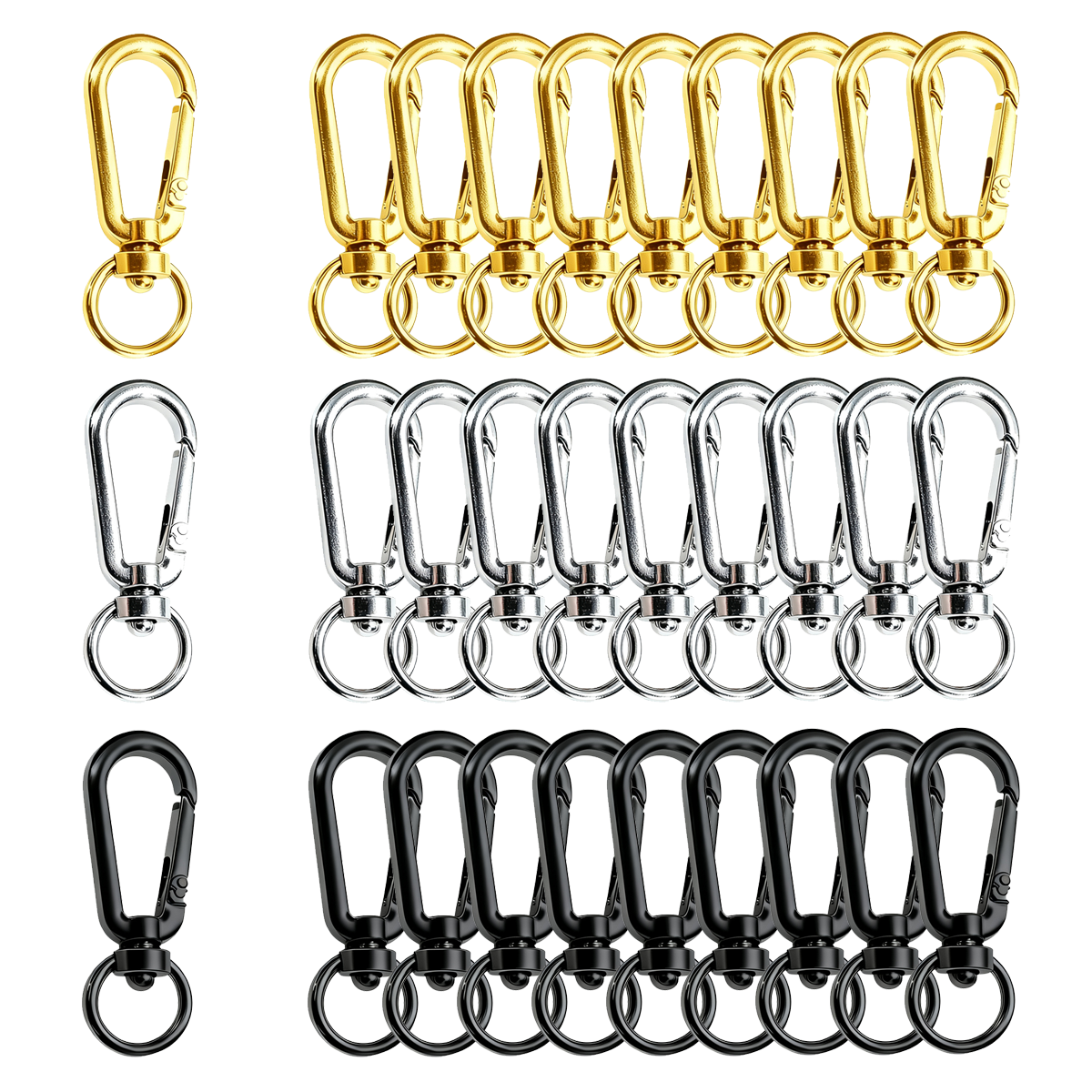 Clip Girevoli Apribili da 9/18 - Fishing Swivel Connector recensione e prezzo